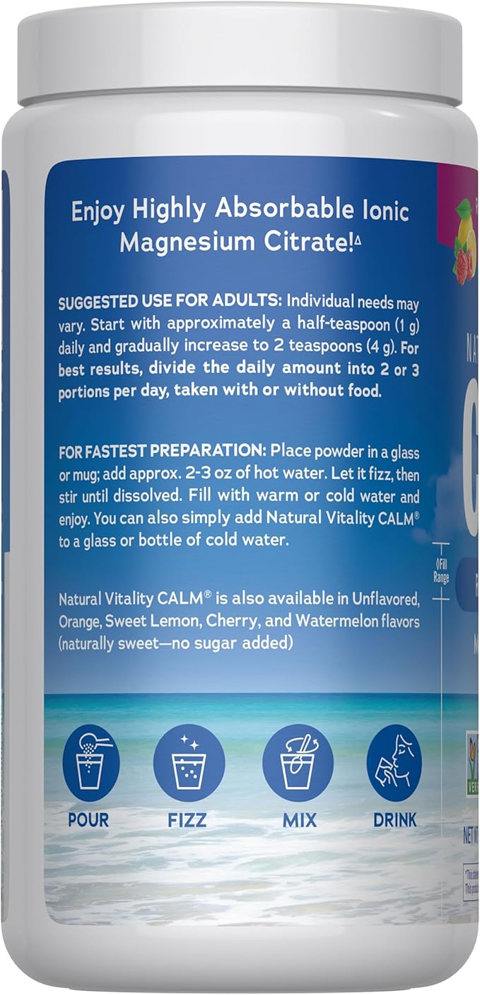 Natural Calm Magnesio anti estrés